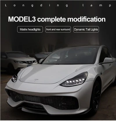 Bộ đèn hậu sửa đổi Tesla